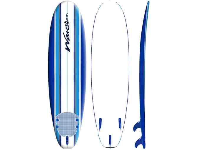 Wavestorm 7ft Classic PINLINE Foam Surfboard
