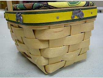 Longaberger John Deere 2006 Tea Basket Set