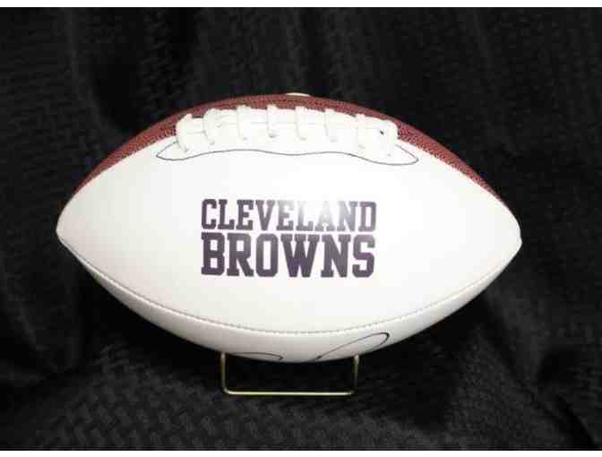 Cleveland Browns - Craig Robertson Autographed Football