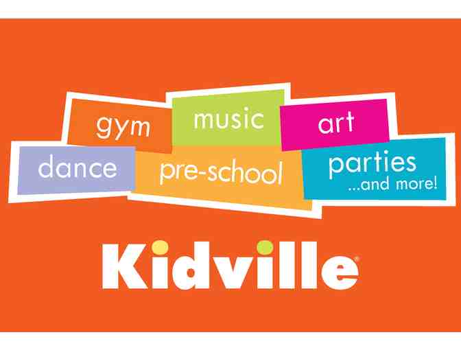 Kidville One Month Unlimited Kids Classes and Indoor Playspace +$100 Birthday Party Credit