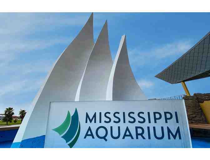 2 Adult Admission Tickets to The Mississippi Aquarium