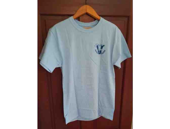 Venice High Arts Guild (VHAG) 'Art it's a Venice thing' Light Blue T-shirt LARGE