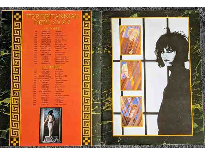 Siouxsie and the Banshees Concert Program