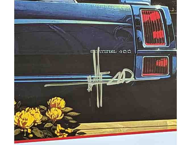 Autographed Syd Mead Sentinel 400 Limo Poster