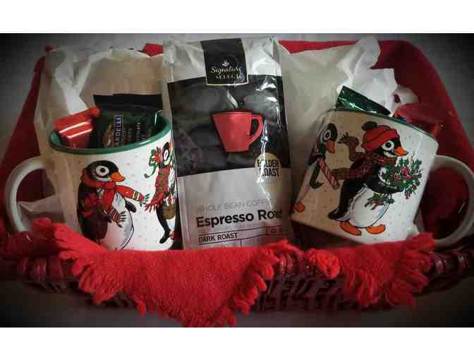 Gift Basket - Christmas Coffee and Chocolate