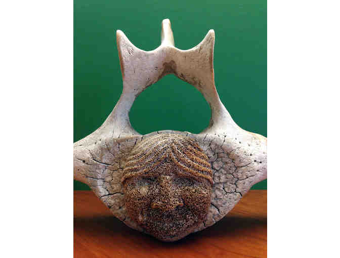 Authentic Inuit Carved Whale Bone