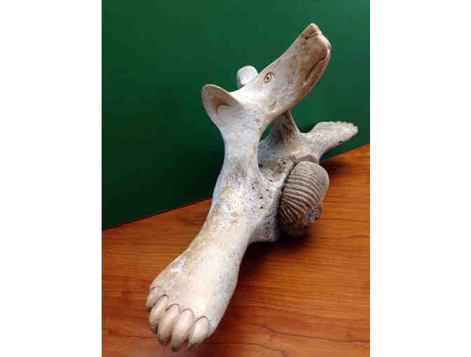 Authentic Inuit Carved Whale Bone