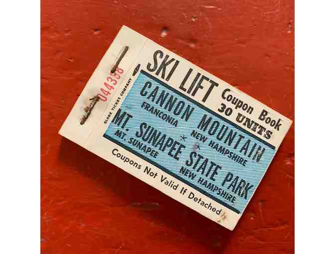 Ticket Book - Cannon Mountain / Mt. Sunapee State Park