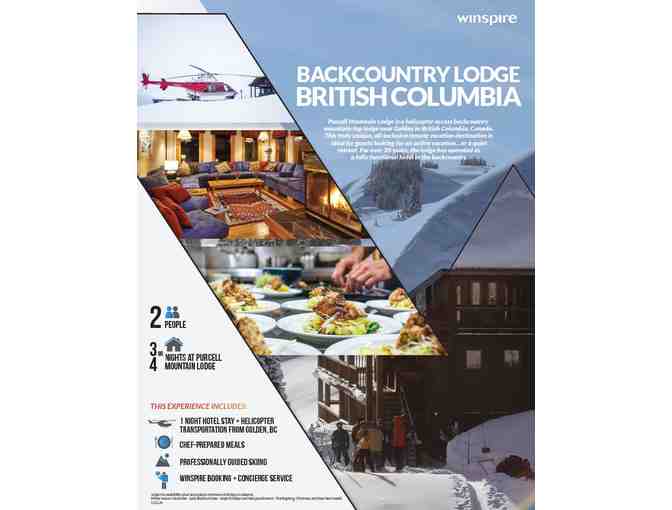 Backcountry Lodge British Columbia, 3-Night Weekend or 4-Night Weekday All-Inclusive Stay - Photo 1