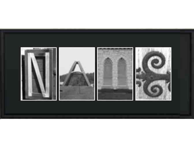GIFT CARD Merchandise: Alphabet Photography by 'Sticks and Stones' - $50 Gift Certificate