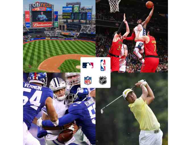Ultimate Sports Fan Package - Includes your choice of MLB, NBA, NFL, NHL Regular Season Ga - Photo 1