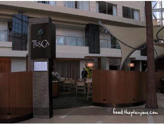 $100 Gift Card to TusCA Restaurant in Hyatt Regency Orange County