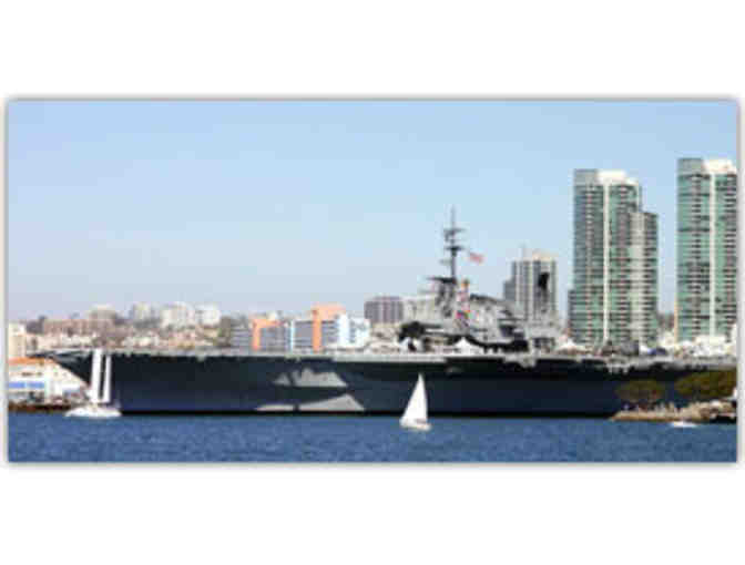 Four Passes to the USS Midway Museum