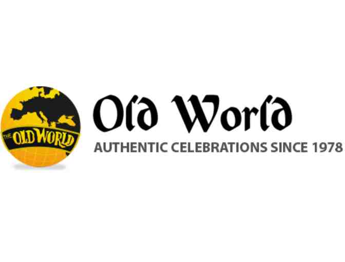 Two (2) gift certificates to dine at Old World German Restaurant