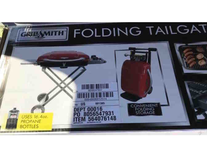 Folding Tailgate Grill by Grillsmith