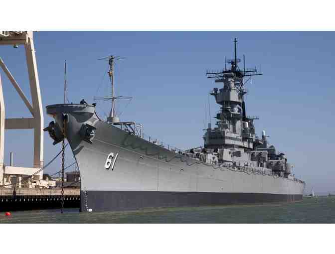 Four (4) Tickets to the Battleship USS IOWA Museum