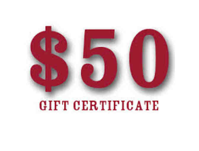 Lind's $50 Gift Certificate