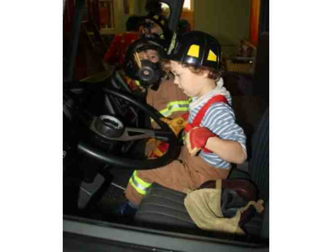 Houston Fire Museum Jr. Firefighter Birthday Party