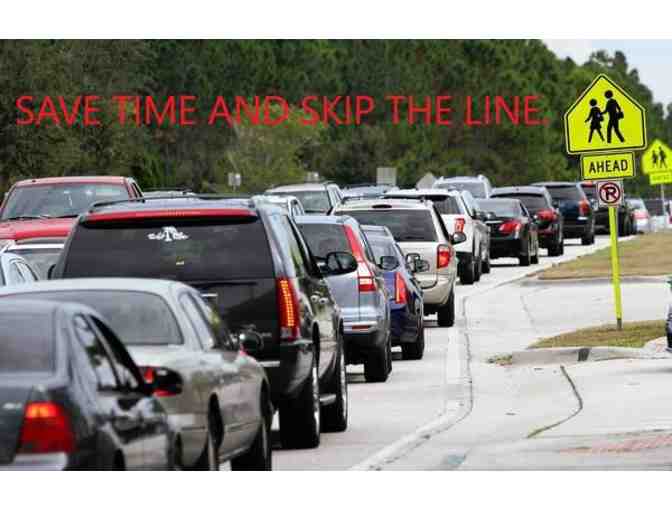 2018-2019 First in Line for Car Rider Pick Up At the Flag Pole