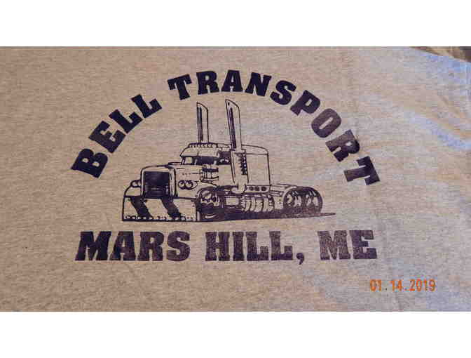 Gray Bell Transport T-Shirt (Size L)