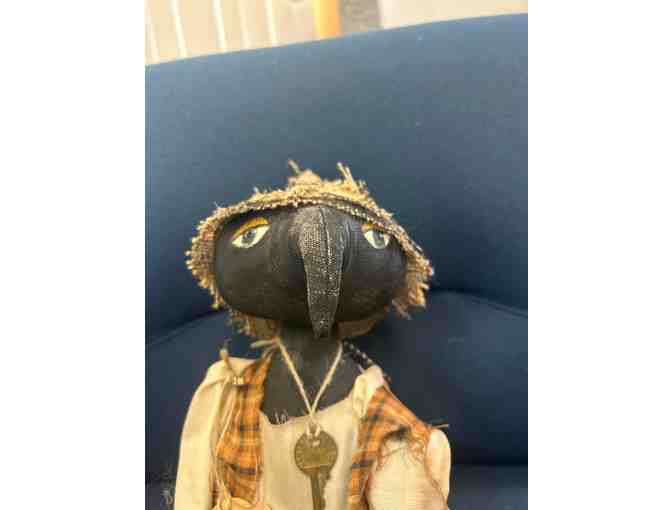 Mr. Crowley Primitive/Folk Crow Doll Made Locally! Decoration Only