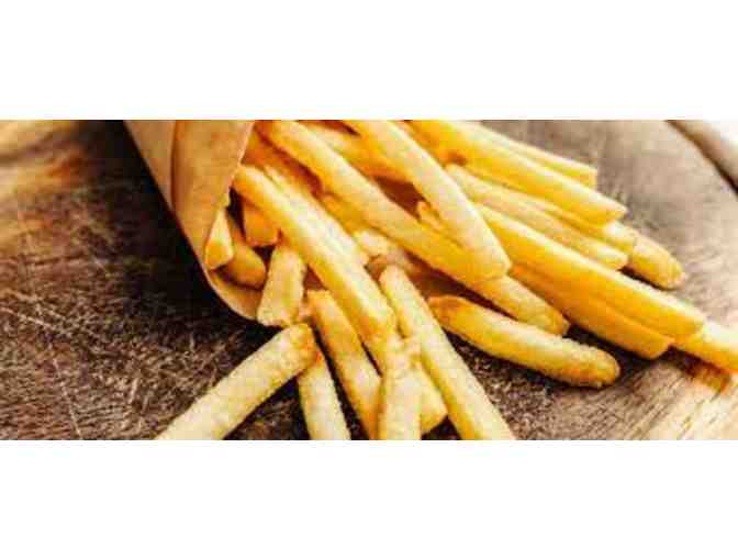 32lb. Case of McCrum 3/8' Brined Skin Off Straight Cut French Fries (Local Item Only)