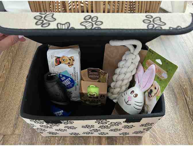Pamper your Pup and Indulge your Dog with this Pet Toys and Essentials Basket
