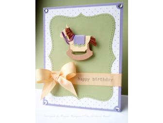 15 personalized handmade invitations from The Stampin' Bean