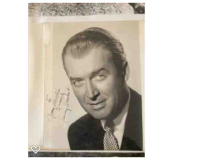 AUTOGRAPHED Photos of Jimmy Stewart, Gene Autry and Four Aces