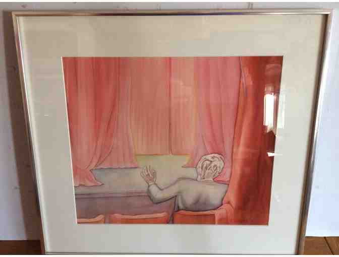 ORIGINAL Watercolor - Famed Artist Chris Van Geest