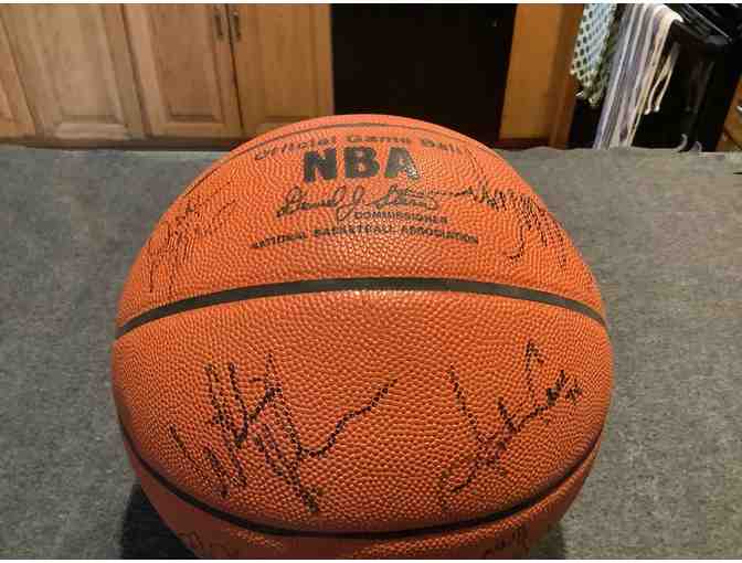 DAVID ROBINSON Autographed Basketball