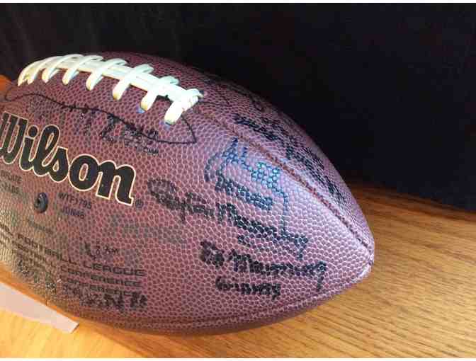 NFL GREATEST - Signed Football: Elway, Dungy, Peyton, Eli, Rooney, Coughlin