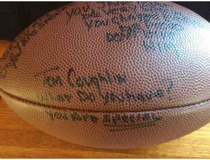 NFL GREATEST - Signed Football: Elway, Dungy, Peyton, Eli, Rooney, Coughlin