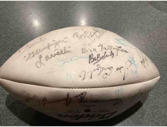 NFL Legends Autographed Football