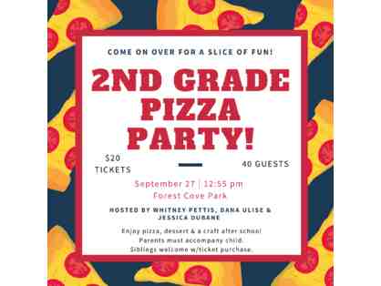 2nd Grade Pizza Park Party