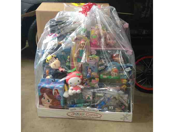 HUGE BASKET OF TOYS - Courtesy of Jakks Pacific, Inc.