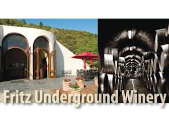 Fritz Underground Winery - VIP Cave Tour & Tasting for 8