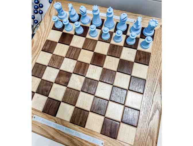 Handcrafted Wood Chess Board