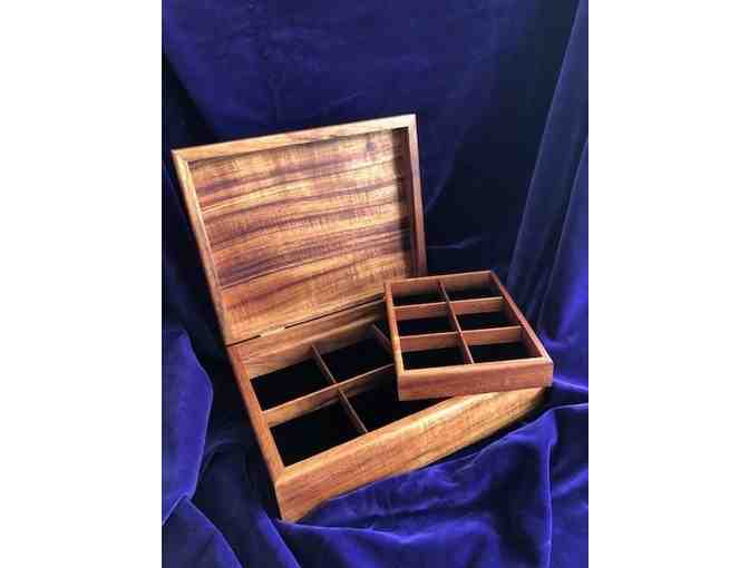Handcrafted Koa Wood Jewelry Box