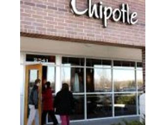 Chipotle - Burritos for 4