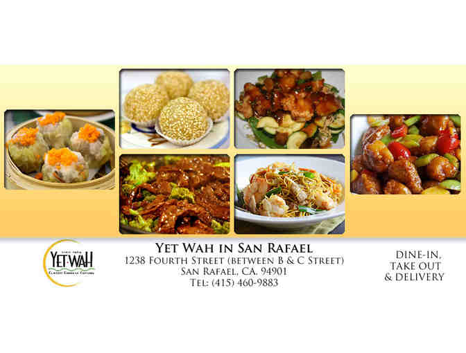 Yet-Wah - Great Wall Dinner for Two