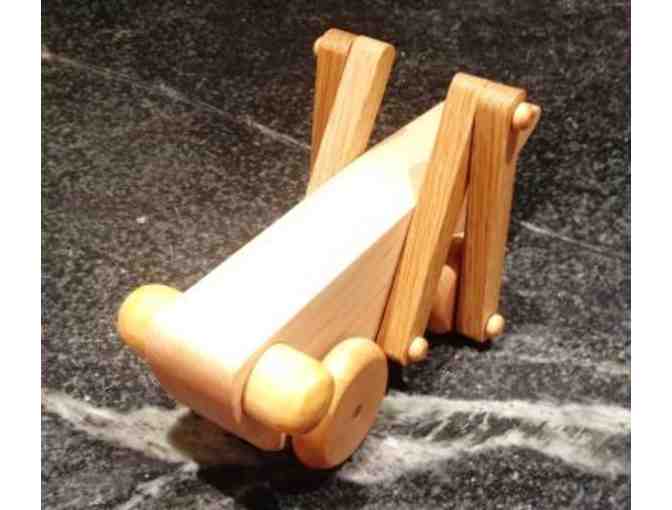 Handmade Wooden Toy Grasshopper