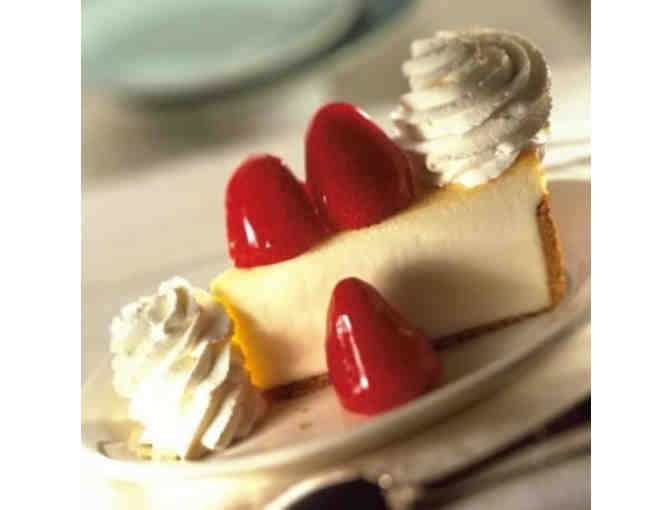 Cheesecake Factory - $50 Gift Certificate