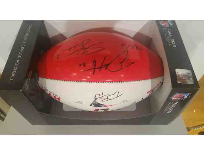 Autographed Patriots Super Bowl Champions Football