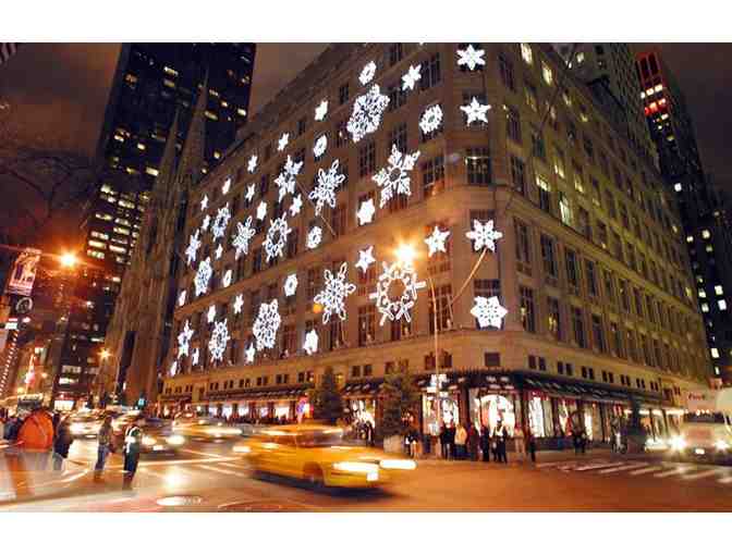 Saks Fifth Avenue NYC Shopping Spree
