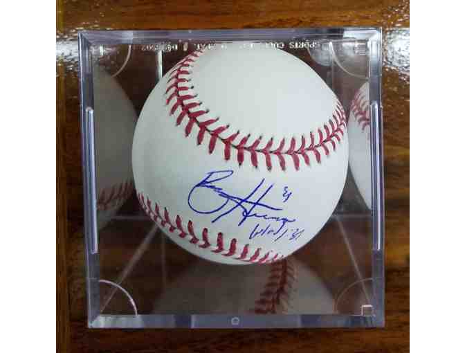 Bryce Harper Washington Nationals Autographed MLB Baseball & Certificate of Authenticity