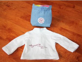 Agassiz T-Shirt and Backpack for an American Girl Doll