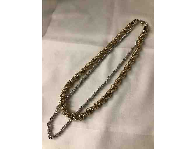 Unique Two Strand & Two-Toned Chain