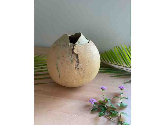 'Orb of Creation' Ceramic Vase