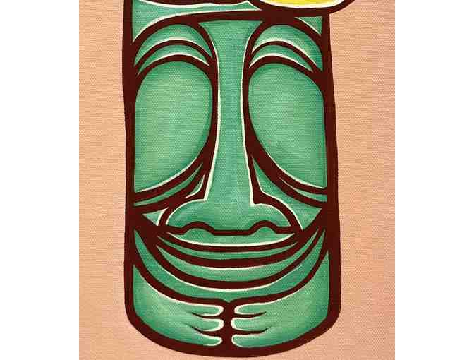 'Tiki Mug' giclee by Heather Brown